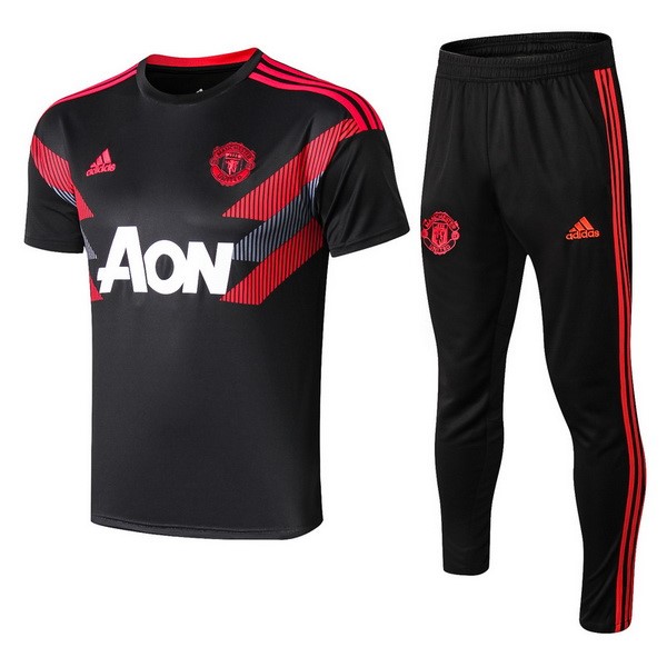 Entrenamiento Manchester United Conjunto Completo 2018/19 Negro